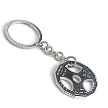 Load image into Gallery viewer, Dumbbell Muscle Man Keychains Fitness Punk Model For Male Car Wallet Dangle Key Ring Sports Hip Hop Jewelry Gifts 2018 Hot Sale